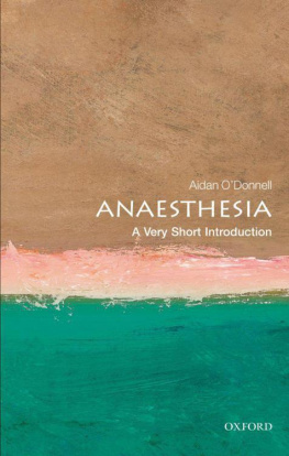 ODonnell - Anaesthesia : a very short introduction