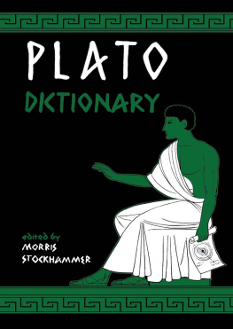 Morris Stockhammer - Plato Dictionary