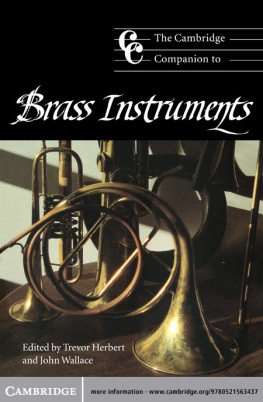 Trevor Herbert - The Cambridge Companion to Brass Instruments