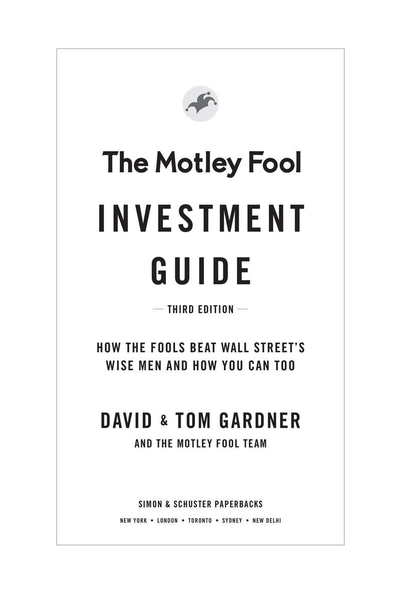 The Motley Fool Investment Guide - image 2