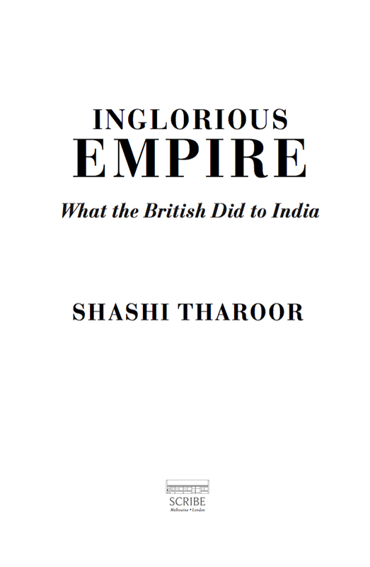 Inglorious Empire Shashi Tharoor served for twenty-nine years at the UN - photo 1
