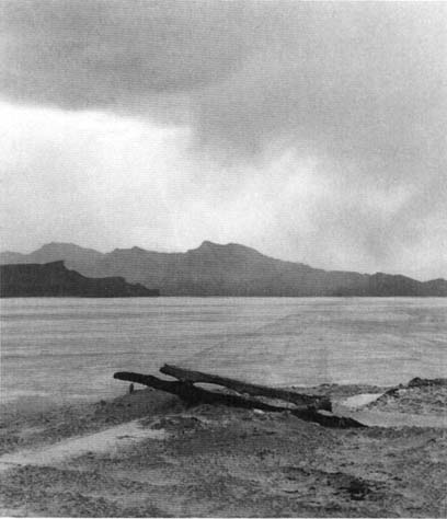 OLD EMIGRANT TRAIL ON THE SALT DESERT Floating Island to the left Silver - photo 2