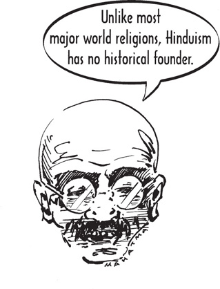 Unlike most major world religions Hinduism has no historical founder - photo 5