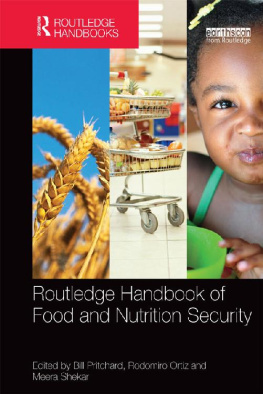 Bill Pritchard - Routledge Handbook of Food and Nutrition Security