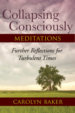 Carolyn Baker Collapsing Consciously Meditations: Further Reflections for Turbulent Times