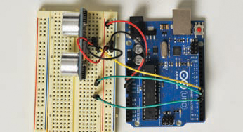 Connect the Ping ultrasonic sensor to power ground signal Add the - photo 4