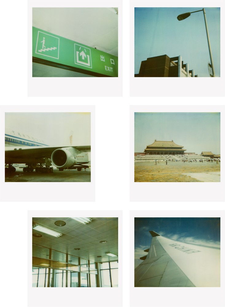 Polaroid photographs taken on a trip to China in 1981 Soaking up new - photo 3