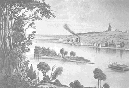 Lithograph of Nauvoo in 1848 From Henry Lewis Das Illustrirte - photo 2