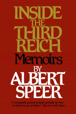 Albert Speer - Inside the Third Reich