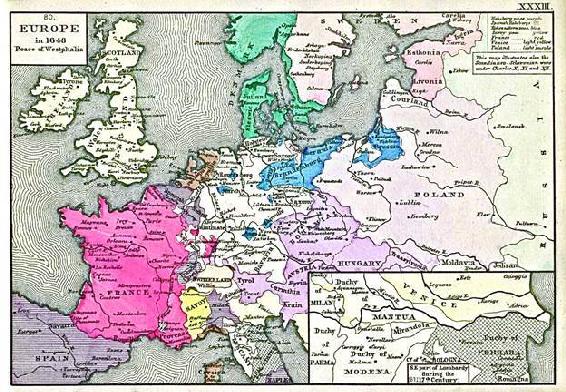 EUROPEIN 1648 AFTER THE PEACE OF WESTPHALIA EUROPEIN 1700 ON THE EVE OF - photo 3