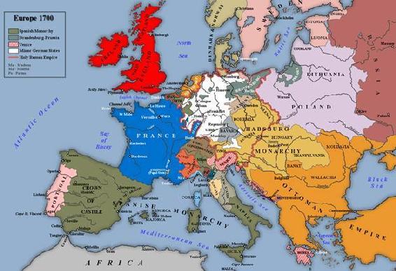 EUROPEIN 1700 ON THE EVE OF THE WAR OF THE SPANISH SUCCESSION FRANCE IN THE - photo 4