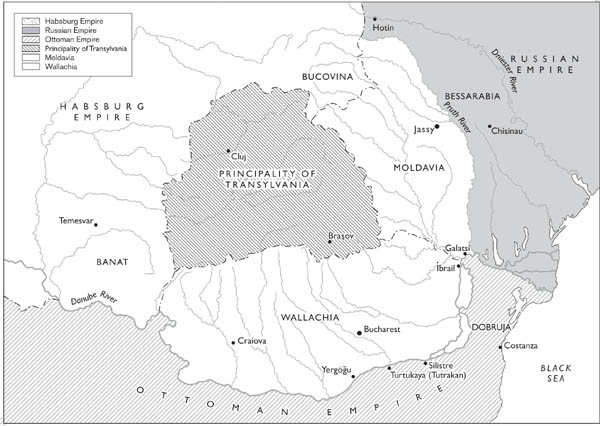 MAP 4 Moldavia and Wallachia 1829 PREFACE The View from the Edge of the - photo 6