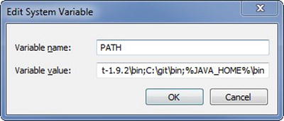 Figure 1-9 Edit the PATH environmental variable JAVAHOMEbin Now - photo 9