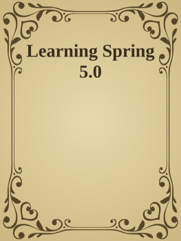 Tejaswini Mandar Jog - Learning Spring 5.0