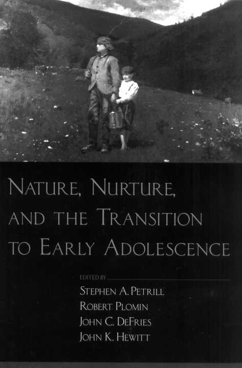 Nature Nurture and the Transition to Early Adolescence NATURE NURTURE AND - photo 1