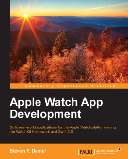 Steven F. Daniel - Apple Watch App Development