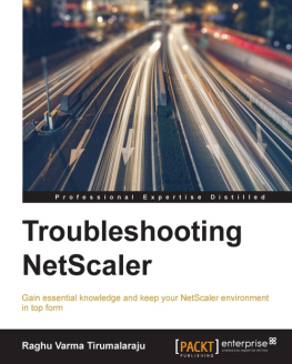 Raghu Varma Tirumalaraju Troubleshooting NetScaler