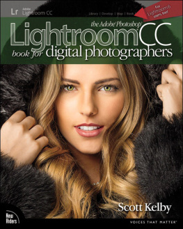 Scott Kelby The Adobe Photoshop Lightroom CC Book for Digital Photographers
