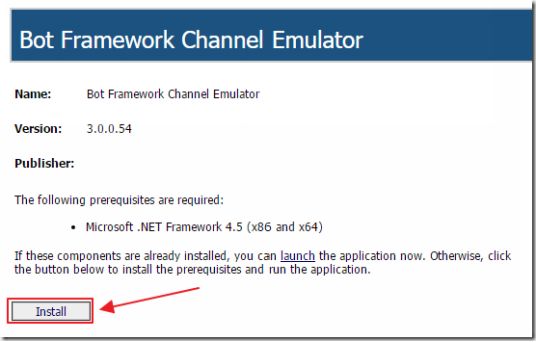 Download install and run the Bot Framework Emulator from - photo 13