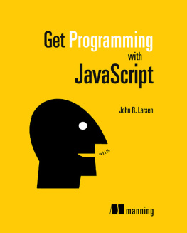 John Larsen - Get Programming with JavaScript