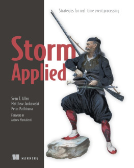 Sean T. Allen - Storm Applied: Strategies for real-time event processing