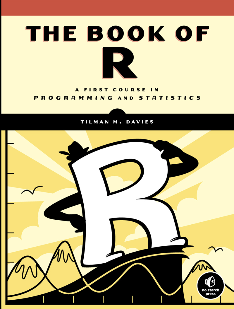 THE BOOK OF R A First Course in Programming and Statistics Tilman M Davies - photo 1