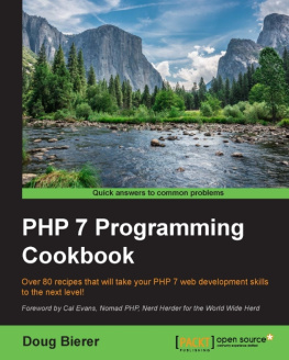 Doug Bierer PHP 7 Programming Cookbook