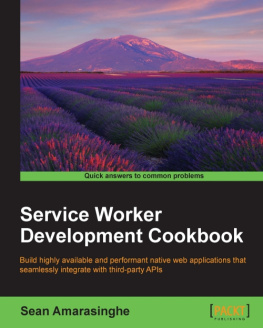 Sean Amarasinghe Service Worker Development Cookbook