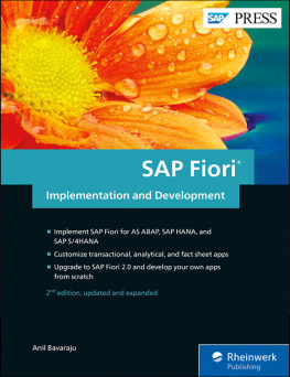 Anil Bavaraju - SAP Fiori Implementation and Development