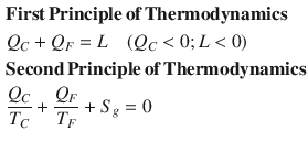 Q is the heat exchanged with thermal sources T their thermodynamic temperature - photo 3