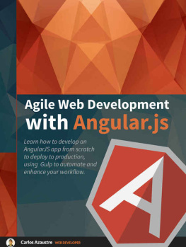 Carlos Azaustre Agile web development with AngularJS