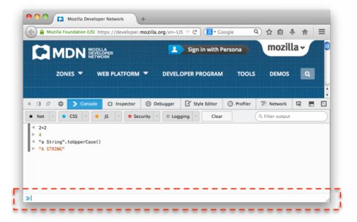 2 Scratchpad Firefoxs Web Console is excellent for running single JavaScript - photo 1