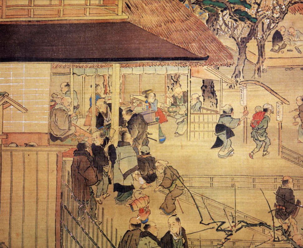 A street scene in an Edo-era Japanese town The Forty-Seven Rnin return - photo 6