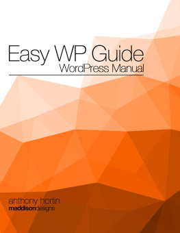 Hortin - Easy WP Guide - Word Press Manual