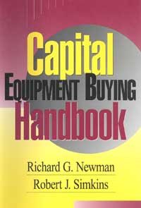 title Capital Equipment Buying Handbook author Newman Richard G - photo 1