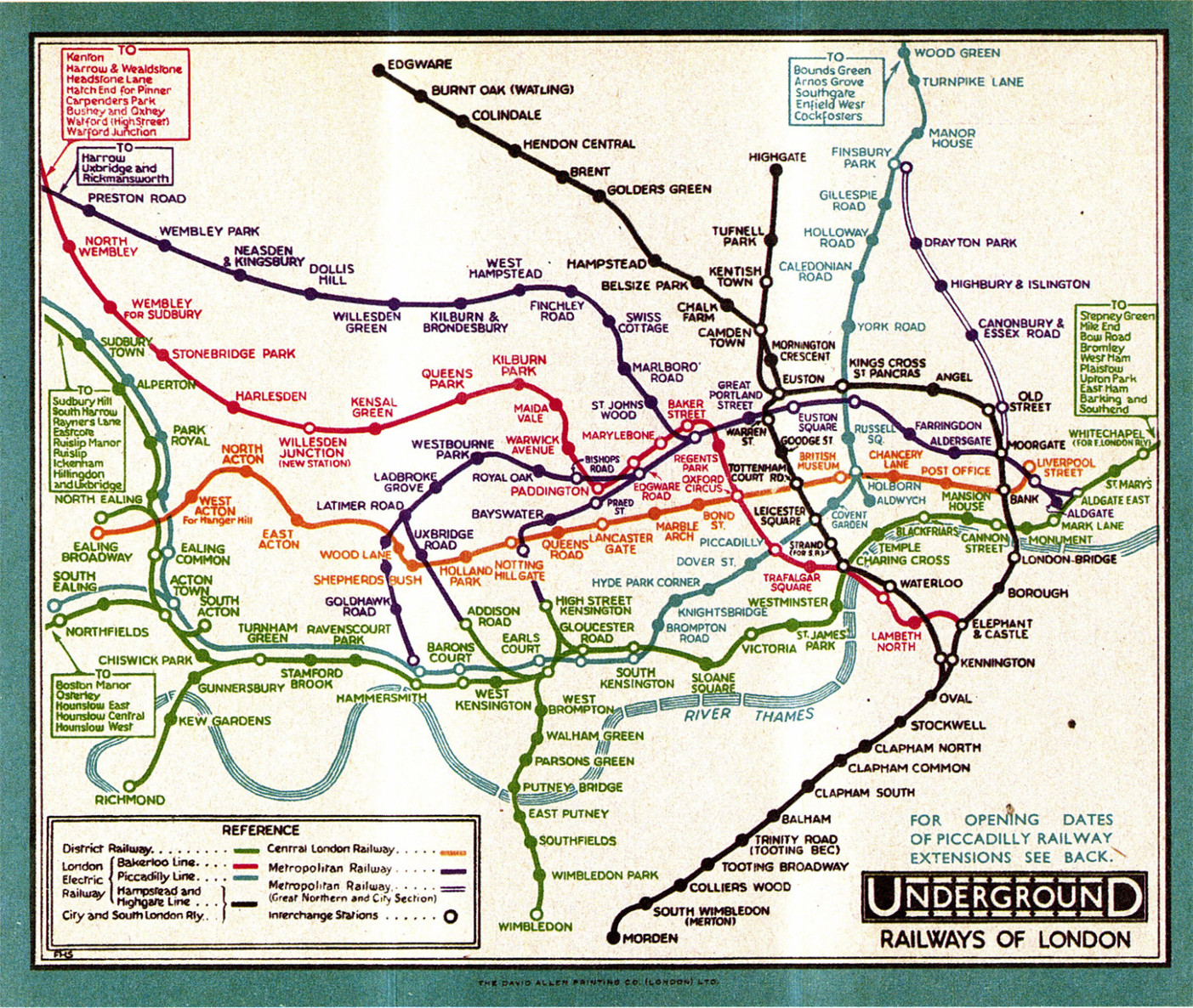 In this map you can see River Thames Relative distances between - photo 12