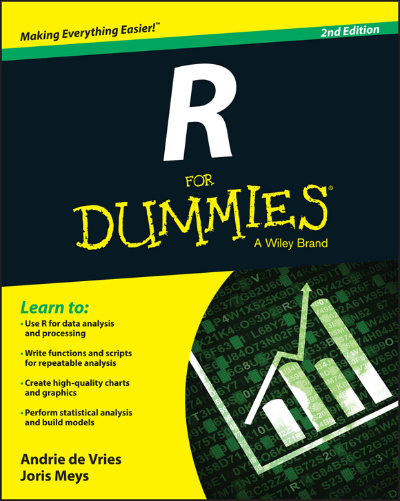 R For Dummies 2nd Edition Published by John Wiley Sons Inc 111 River - photo 1