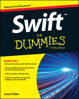 Jesse Feiler Swift For Dummies