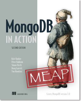 Kyle Banker - MongoDB in Action: Covers MongoDB version 3.0