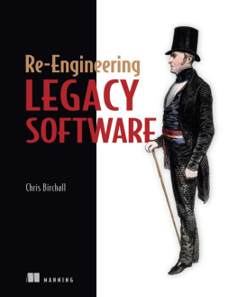 Chris Birchall - Re-Engineering Legacy Software