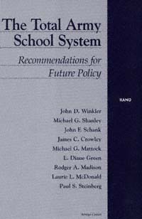 title The Total Army School System Recommendations for Future Policy - photo 1