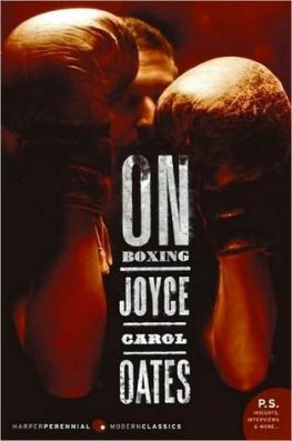 Joyce Carol Oates On Boxing