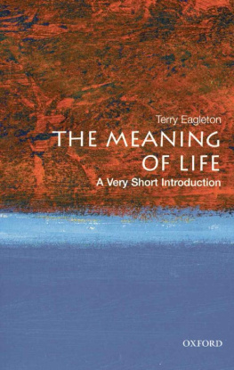 Terry Eagleton - The Meaning of Life : A Very Short Introduction