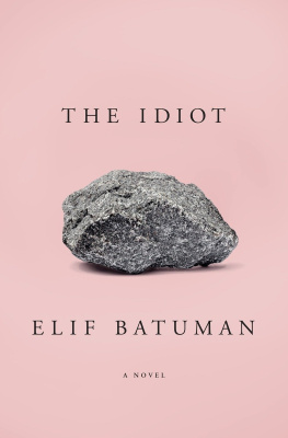 Elif Batuman The Idiot