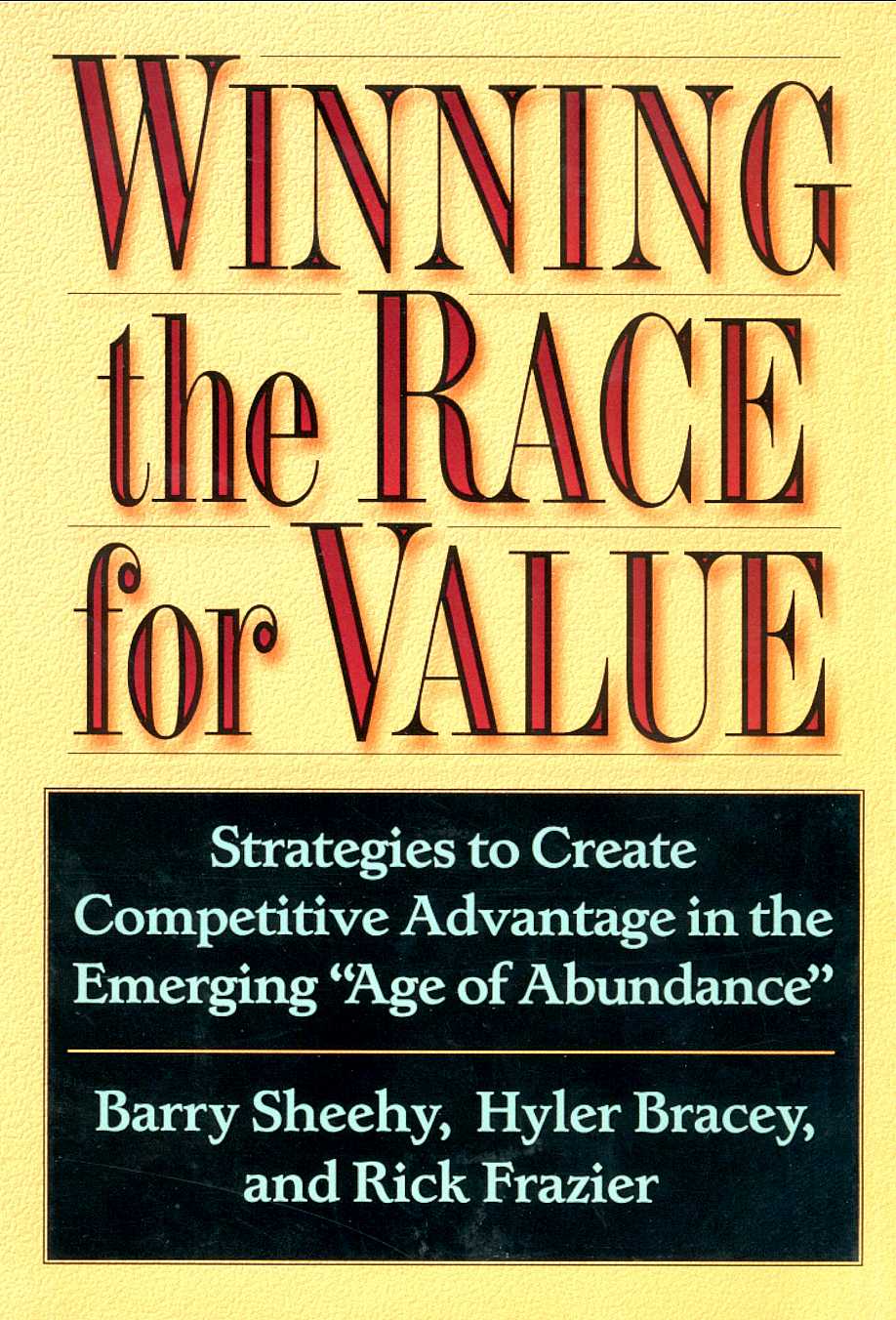 title Winning the Race for Value Strategies to Create Competitive - photo 1