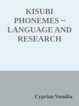 Cyprian Vumilia Kisubi Phonemes