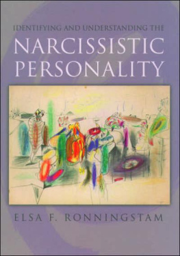 Ronningstam Identifying and Understanding the Narcissistic Personality