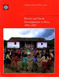 title Poverty and Social Developments in Peru 1994-1997 World Bank - photo 1