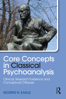 Eagle Core concepts in classical psychoanalysis : clinical, research evidence and conceptual critiques