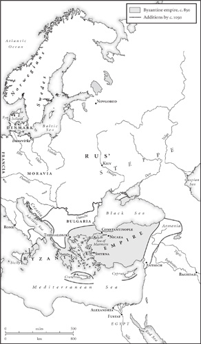 Map 3 Eastern Europe in 850 Map 4 Western Europe in 1150 Map 5 Eastern - photo 4